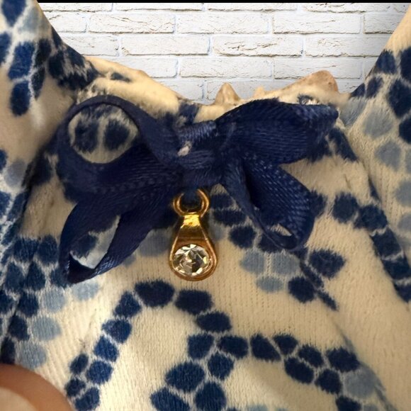 SOMA Embraceable Full Coverage Blue Dot Bra 34C - Picture 4 of 5